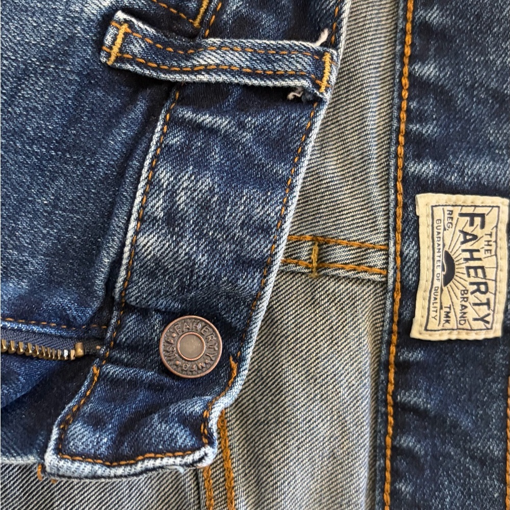 Faherty Dark Indigo Men's Jeans